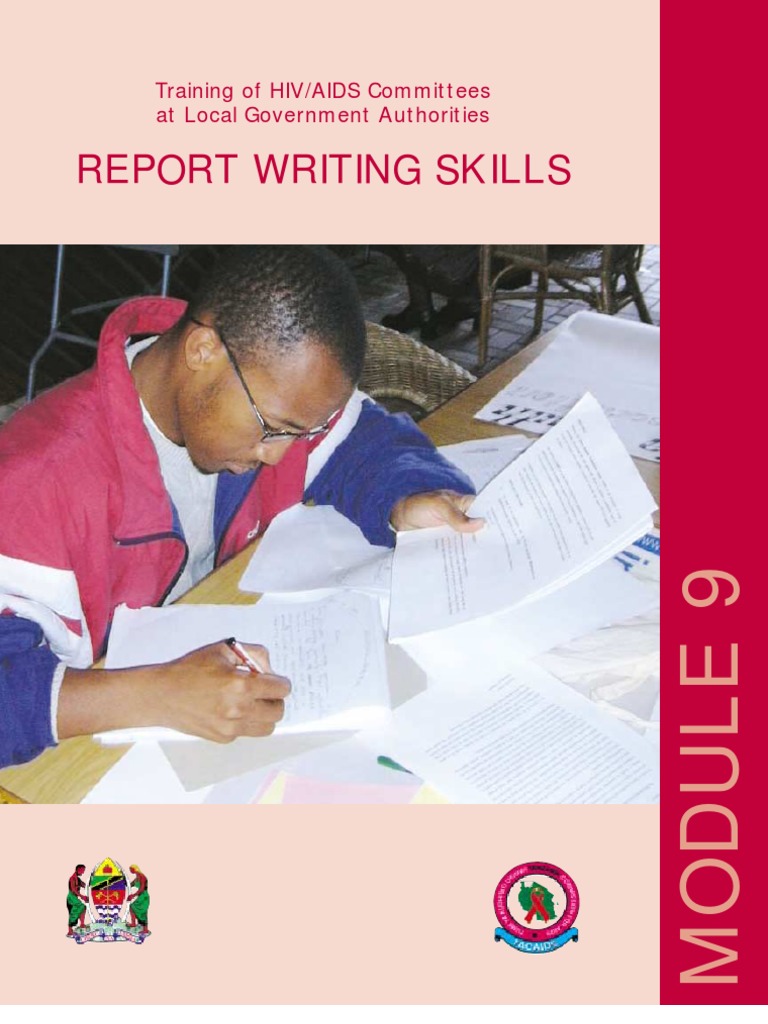 Report Writing Skills: Training of HIV/AIDS Committees at Local ...