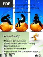 Communications in Teaching and Learning