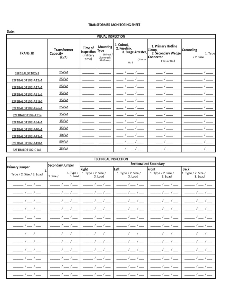 Sample TLM Sheet Linkable To QGIS | PDF | Electrical Engineering ...