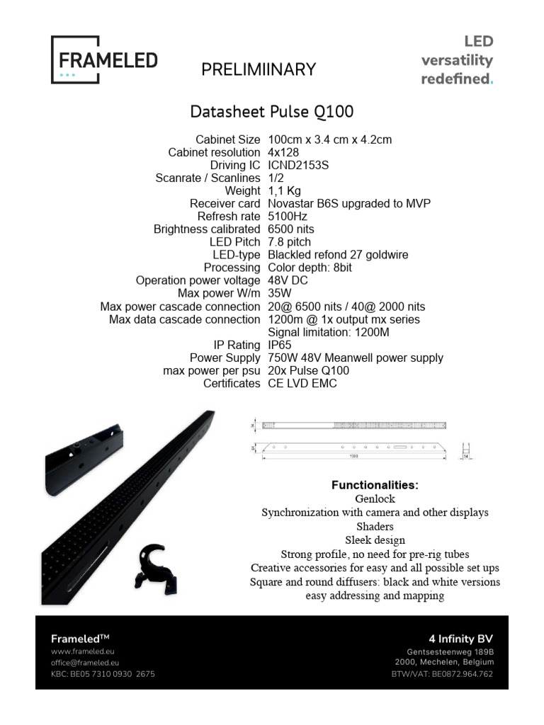 Pulse Q100 Datasheet Overview | PDF | Electronic Engineering | Computer ...