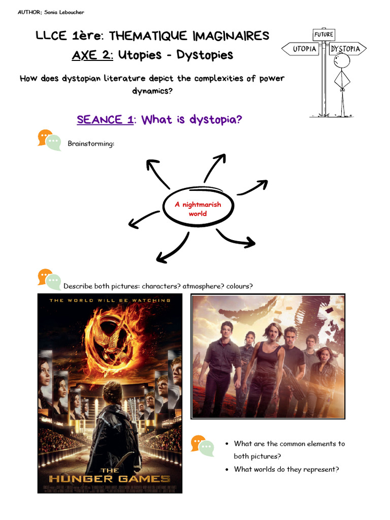 Dystopian Themes in The Hunger Games | PDF | Dystopia | The Hunger Games