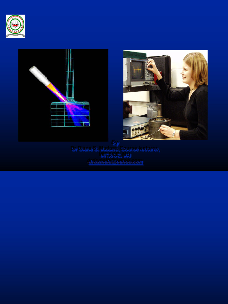 1. NDT intro I | PDF | Nondestructive Testing | Radiation