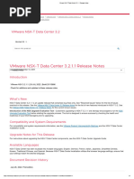 VMware NSX/NSX-T Version History | PDF | Computing | Software