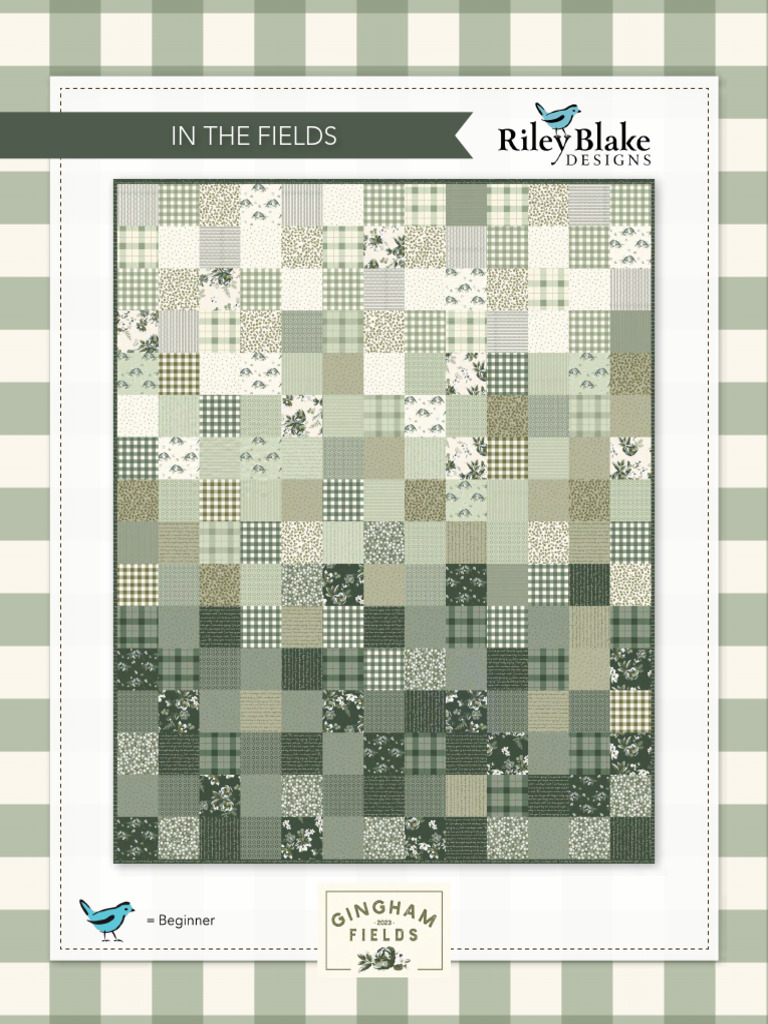 Gingham Quilt Pattern Instructions | PDF