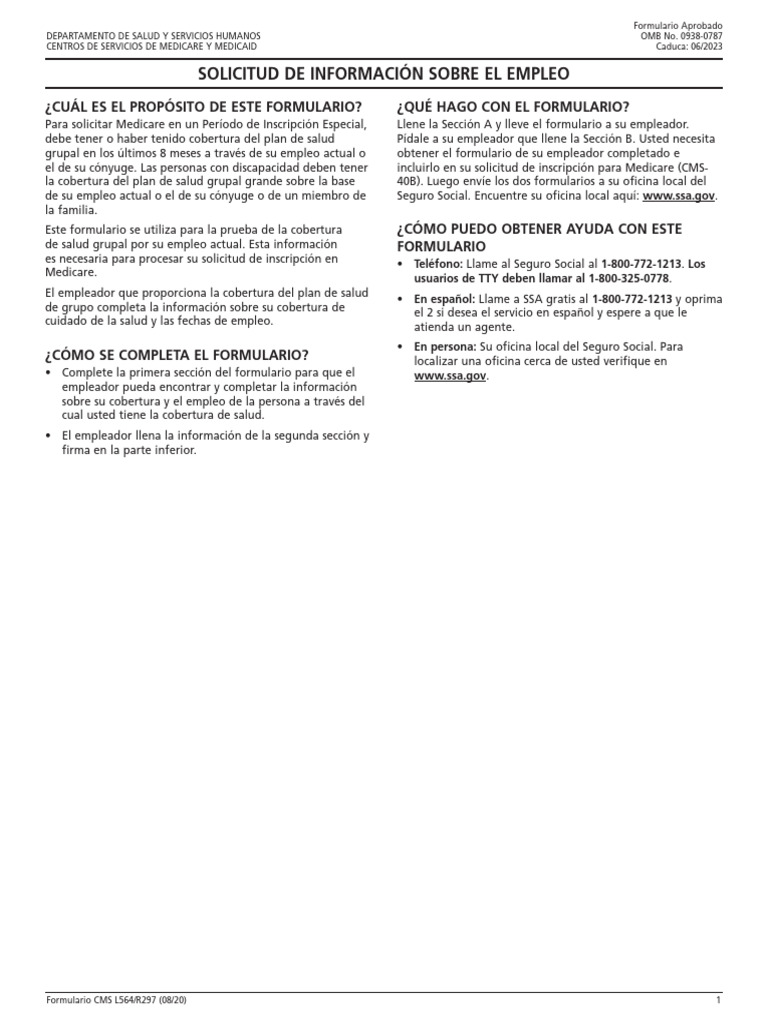 CMS-L564 SP508 | PDF | Medicare (Estados Unidos)