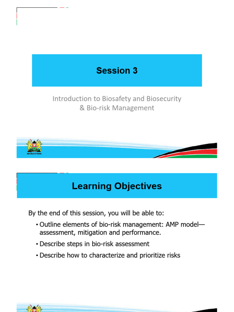 Bio-Risk Management: AMP Model Overview | PDF | Risk | Hazards
