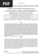 16 Desempenho de concretos com agregados reciclados de cerâmica vermelha. BOM PARA O ITEM 2.5