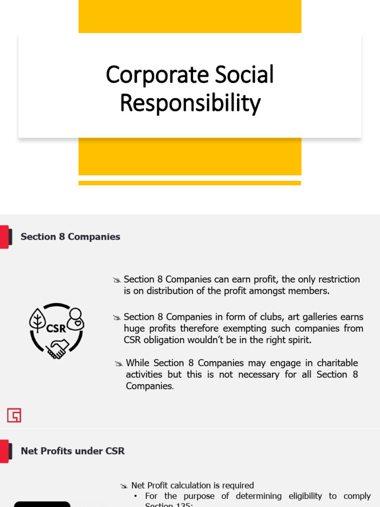 CSR Expenditure Calculation Guide | PDF | Expense | Business