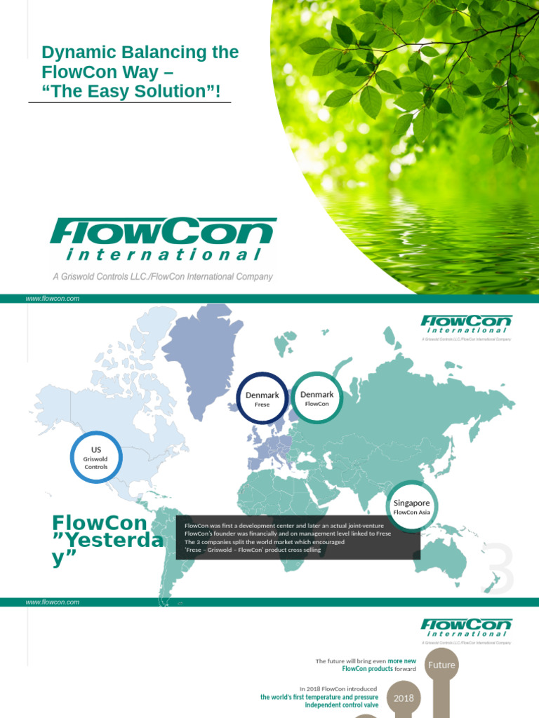 FlowCon Presentation 2019 v1 | PDF | Valve | Pump