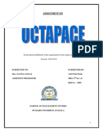 Assignment On Odc Actapace