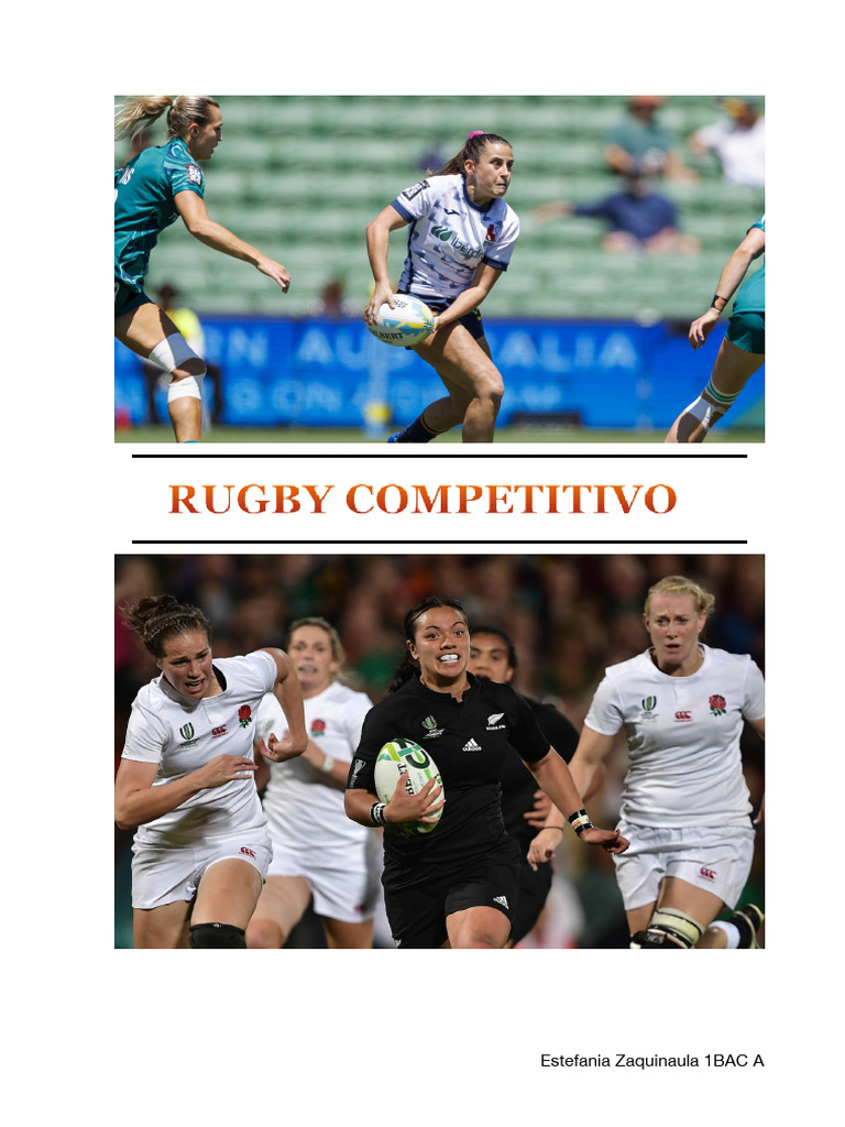 Modalidades del Rugby Competitivo | PDF | Fútbol rugby | Deportes