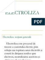 Chimie Electroliza