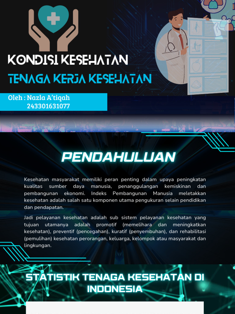 Tantangan Kesehatan Tenaga Kerja di Indonesia | PDF