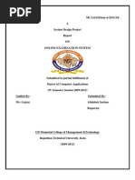 Download Online Examination system  by Abhi Sachan SN87029224 doc pdf