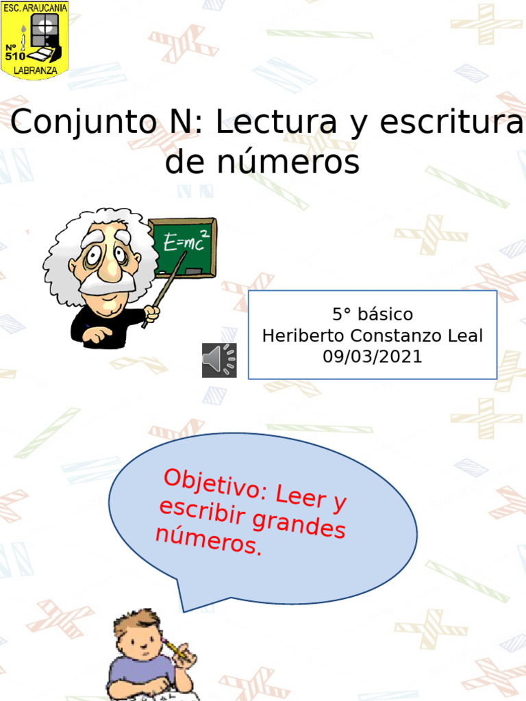 Lectura de Números Grandes en 5° Básico | PDF