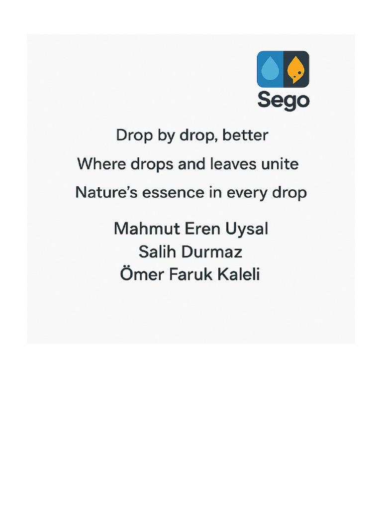 Sego Design | PDF