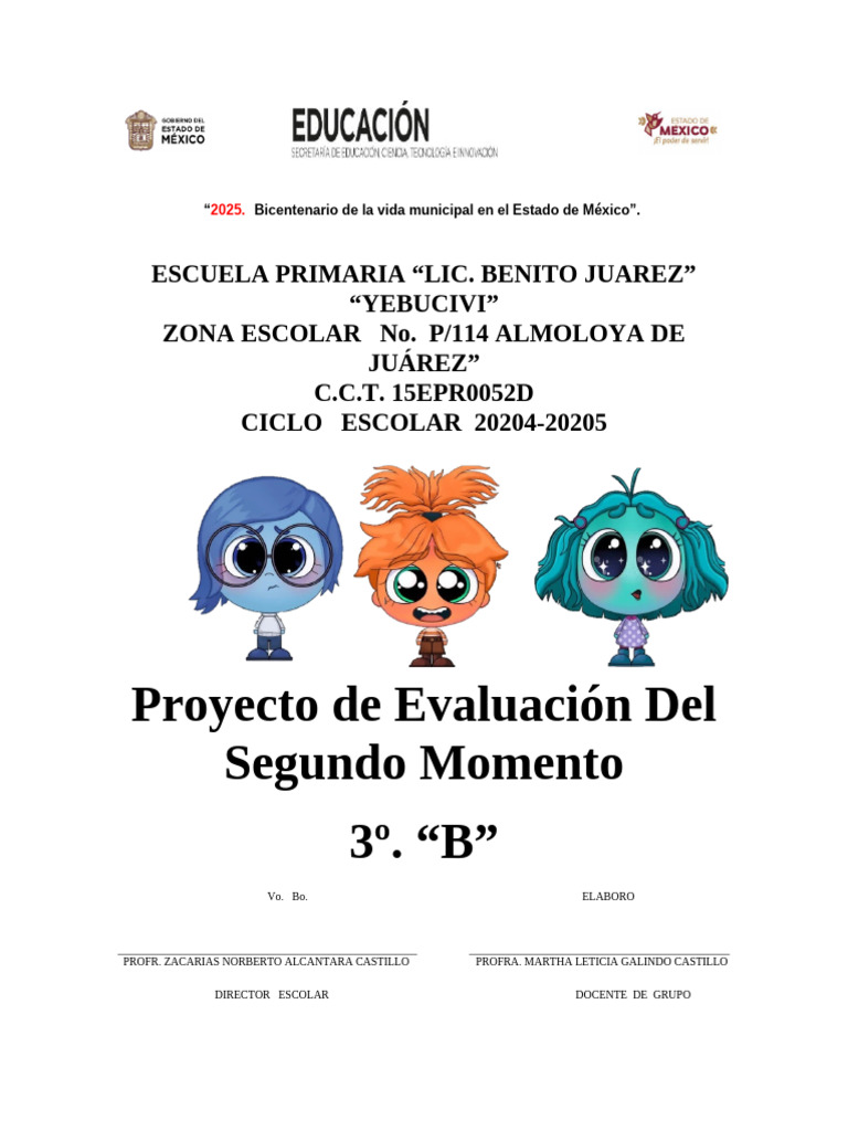 Evaluación del Tercer Grado en 2025 | PDF | Evaluación | Plan de estudios