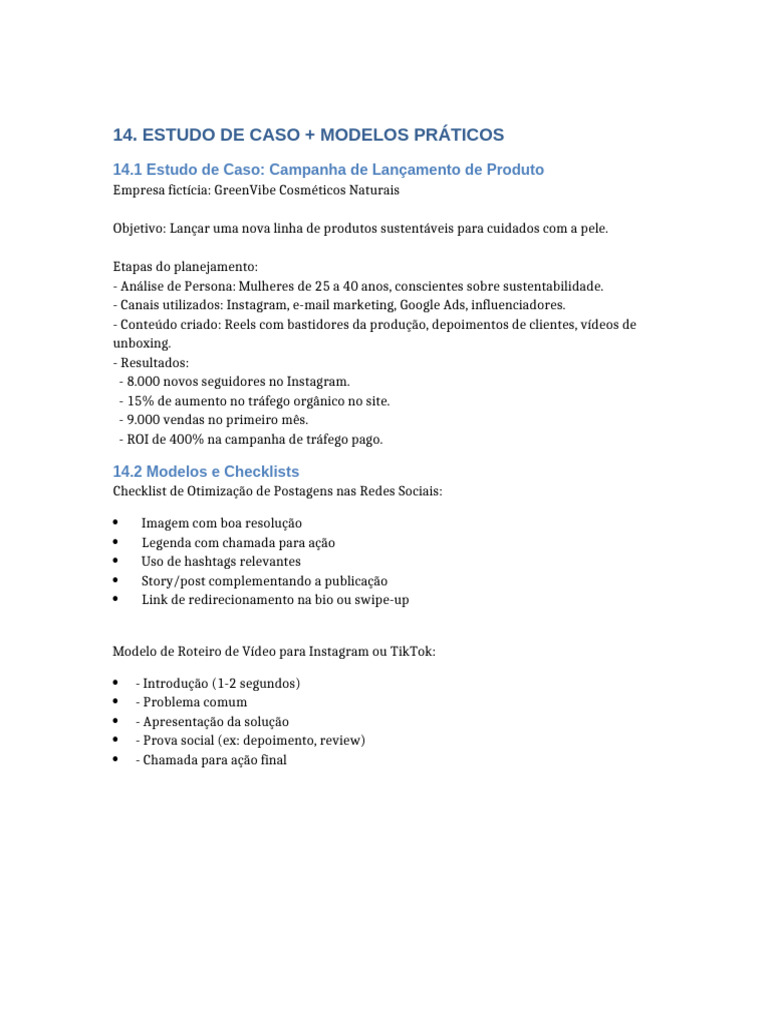 Modulo 14 Complementado | PDF