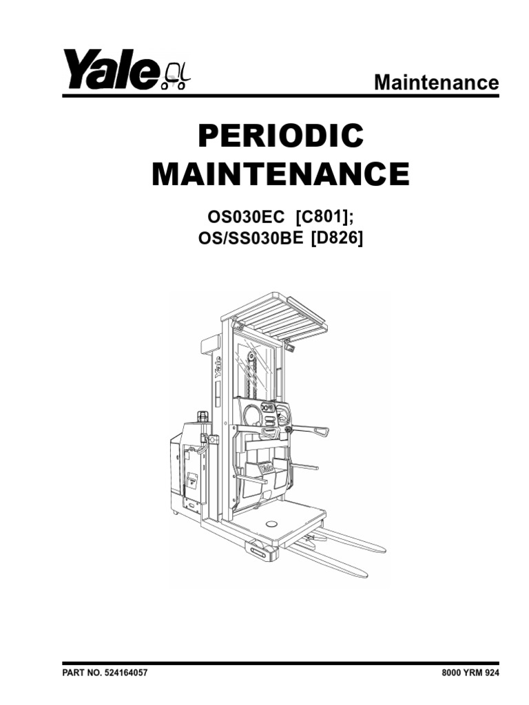 Periodic Maintenance | PDF | Elevator | Forklift