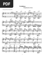 Partitura para piano - Carinhoso | Esportes | Lazer