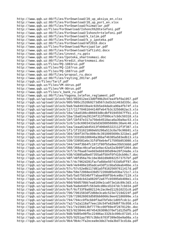 QQB Bank Services and Offers | PDF