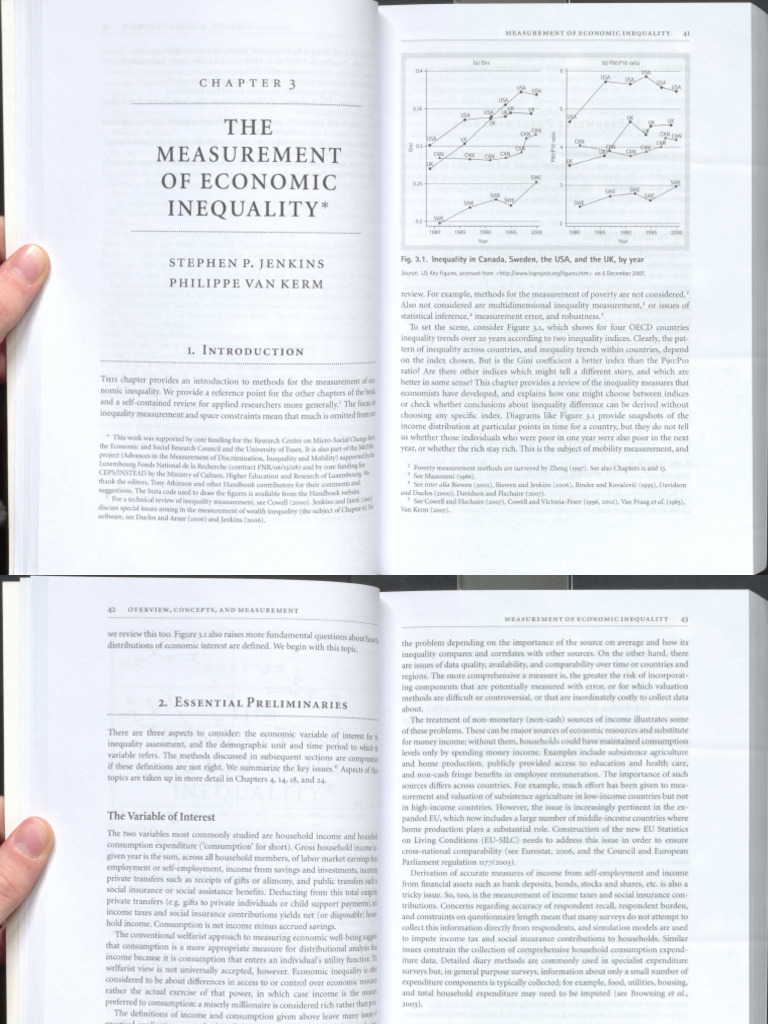 Jenkins + Van Kerm 2009 The Measurement of Economic Inequality | PDF