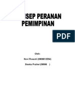 Pengertian Peran Kepemimpinan