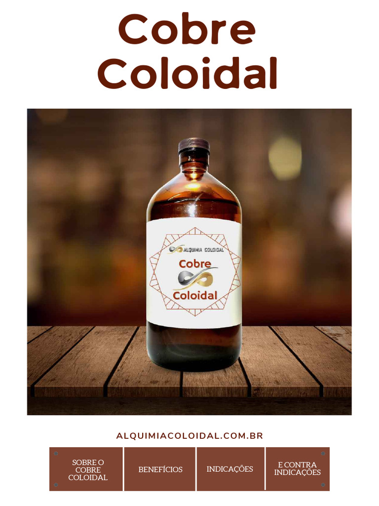 Benefícios do Cobre Coloidal para Saúde | PDF | Corpo humano | Diabetes