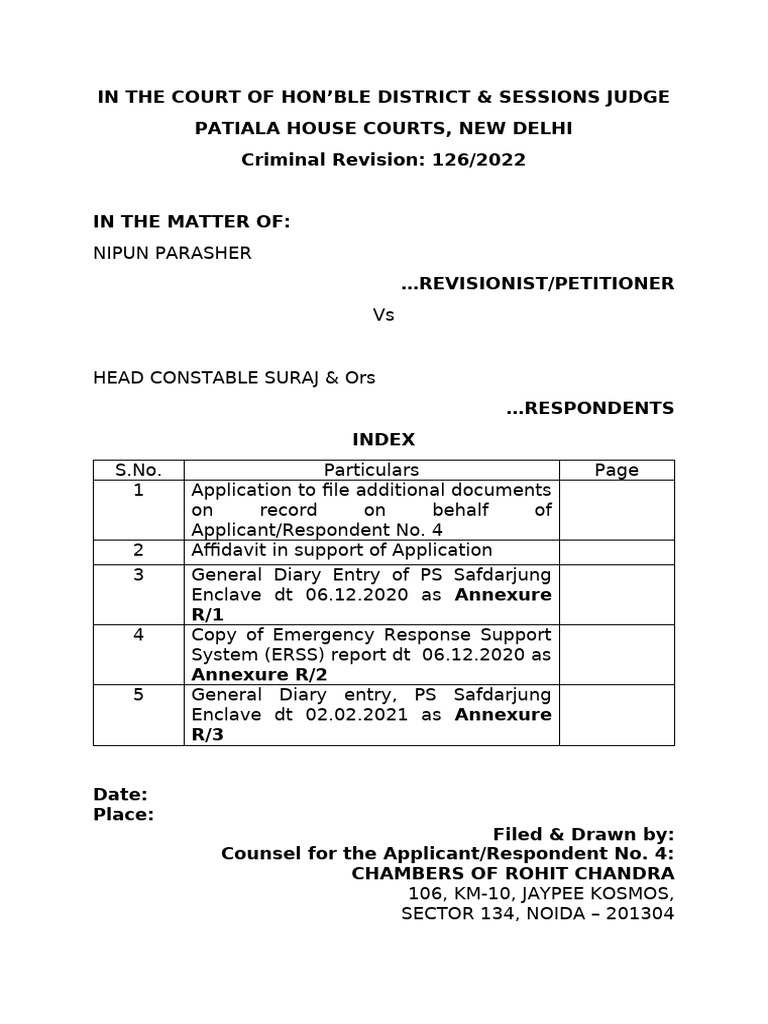 Application to Submit Additional Evidence | PDF | Judiciaries | Public Law