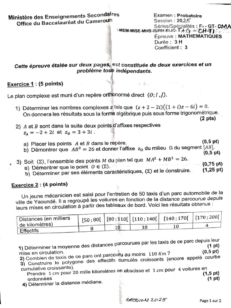 Prob. BT. 2025. Maths | PDF