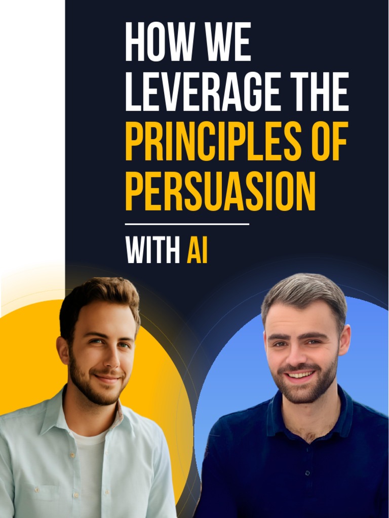 Leveraging AI for Persuasion Principles | PDF