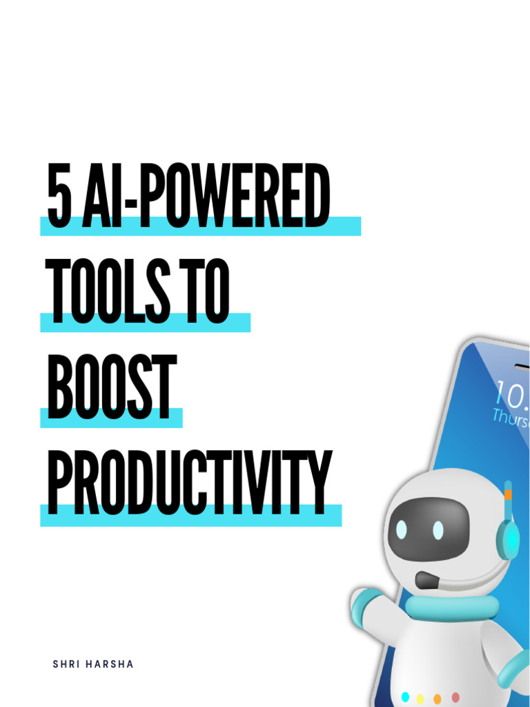 Top 5 AI Tools for Enhanced Productivity | PDF
