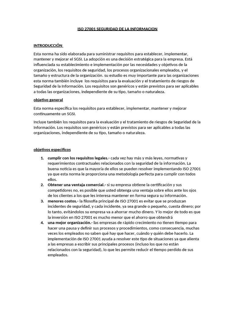 Guía Completa sobre ISO 27001 | PDF | Seguridad de información | Auditoría