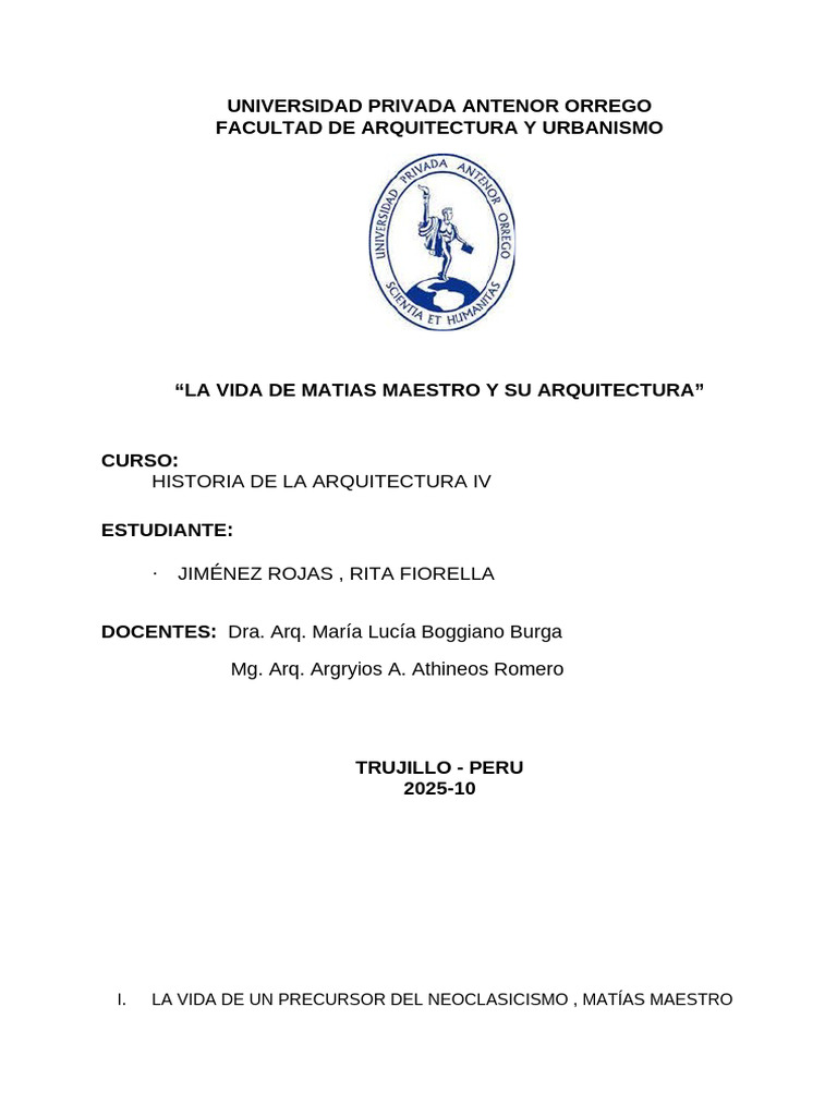 Universidad Privada Antenor Orrego | PDF | Lima | Iglesia (edificio)