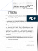 EC Letter Dated 11th Sept. 2011