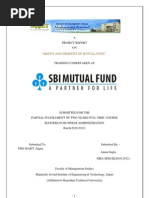 Download sbi mutual fund marketing summer training report by Aman Gupta SN87038496 doc pdf