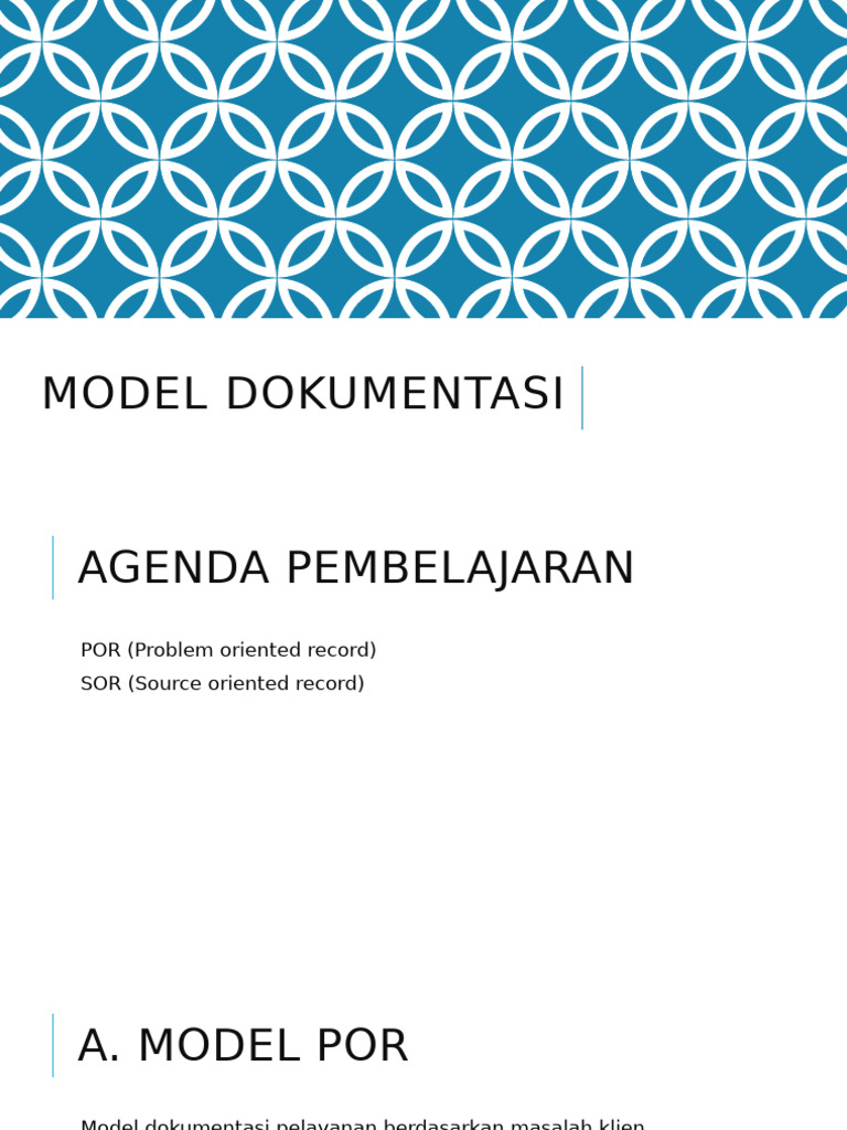 Model Dokumentasi | PDF
