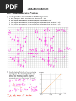 Newton's Laws Practice Worksheet | PDF | Force | Friction