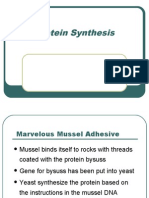 Lecture(Protein Synthesis)
