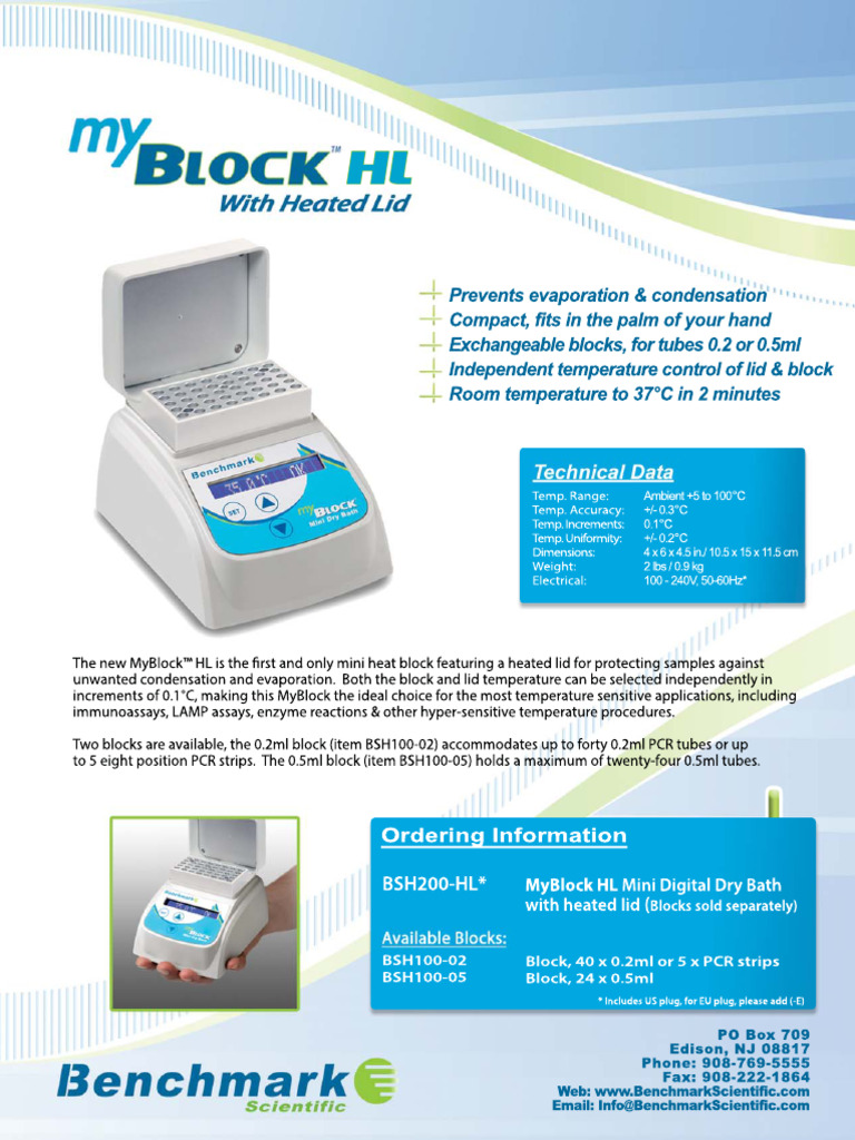 Bsh200 HL Myblock HL Brochure HR em | PDF