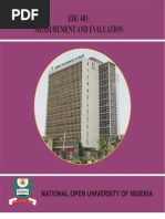 Download Measurement  Evaluation 2006_nou Nigeria by Harold Guazon SN87041577 doc pdf