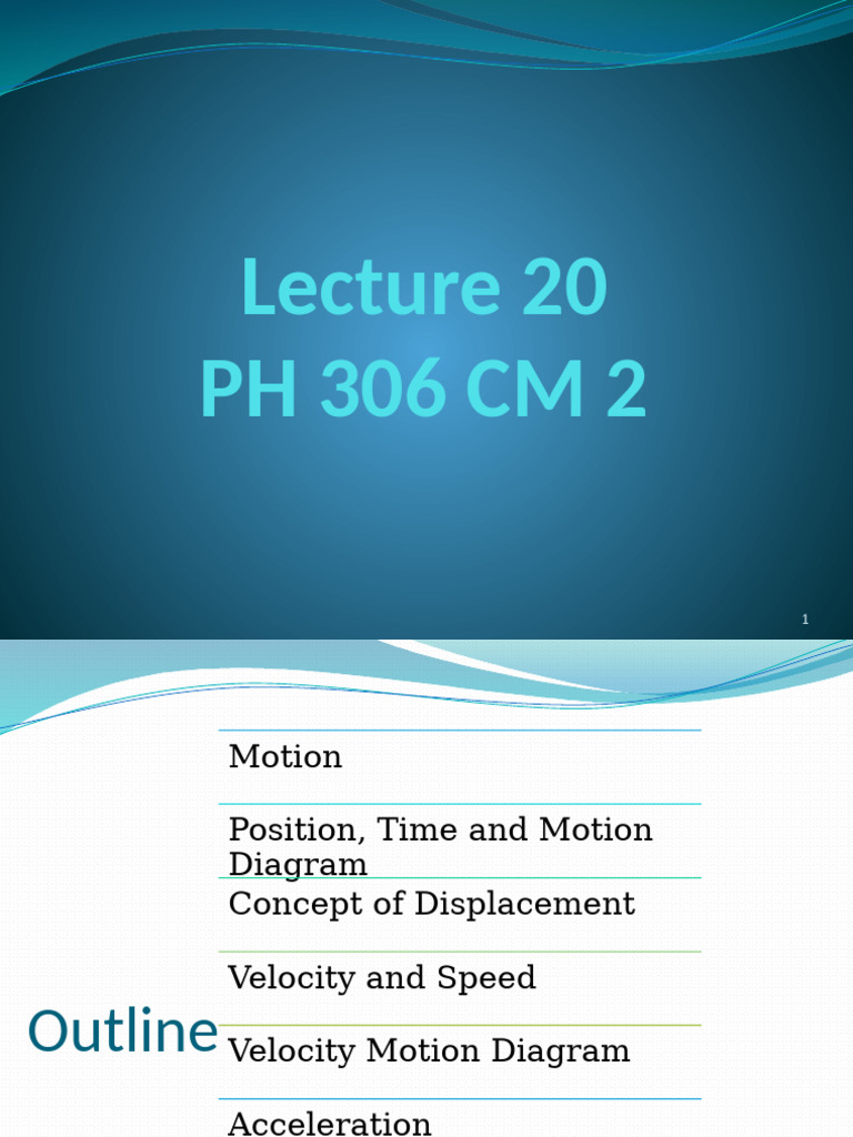 Lecture 20 | PDF