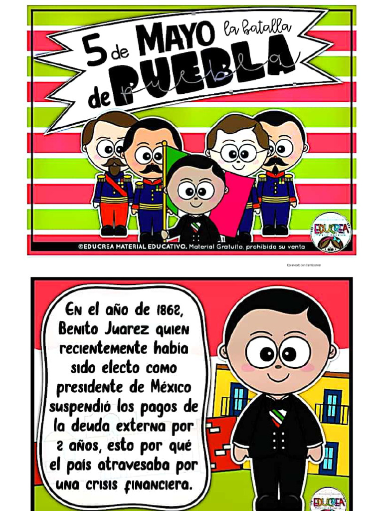 5 de Mayo Batalla de Puebla. | PDF