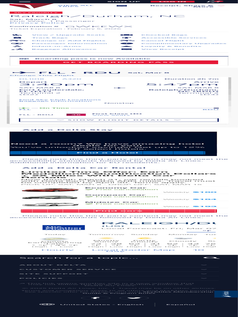 FIND YOUR TRIP DELTA visual data 2