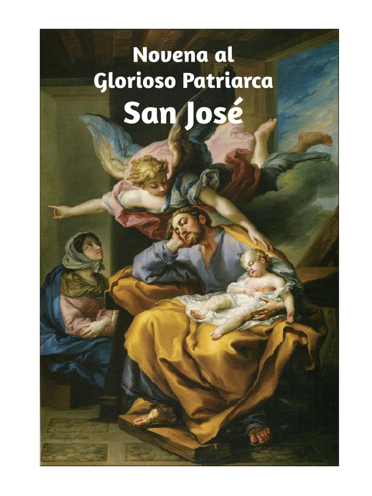 Novena a San José: Oraciones y Reflexiones | PDF | María, madre de ...