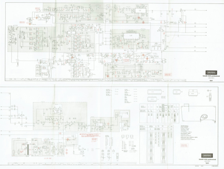Istruzioni Operative - Manuale D'uso Con Schema Grundig Satellit 2100