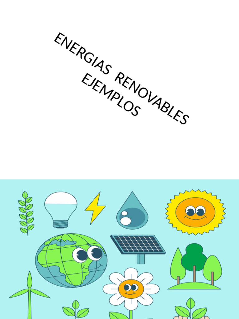 Energias Renovables Ejemplos PDF