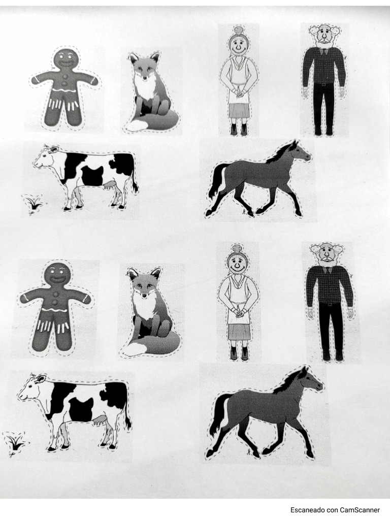 Characters Gingerbread | PDF