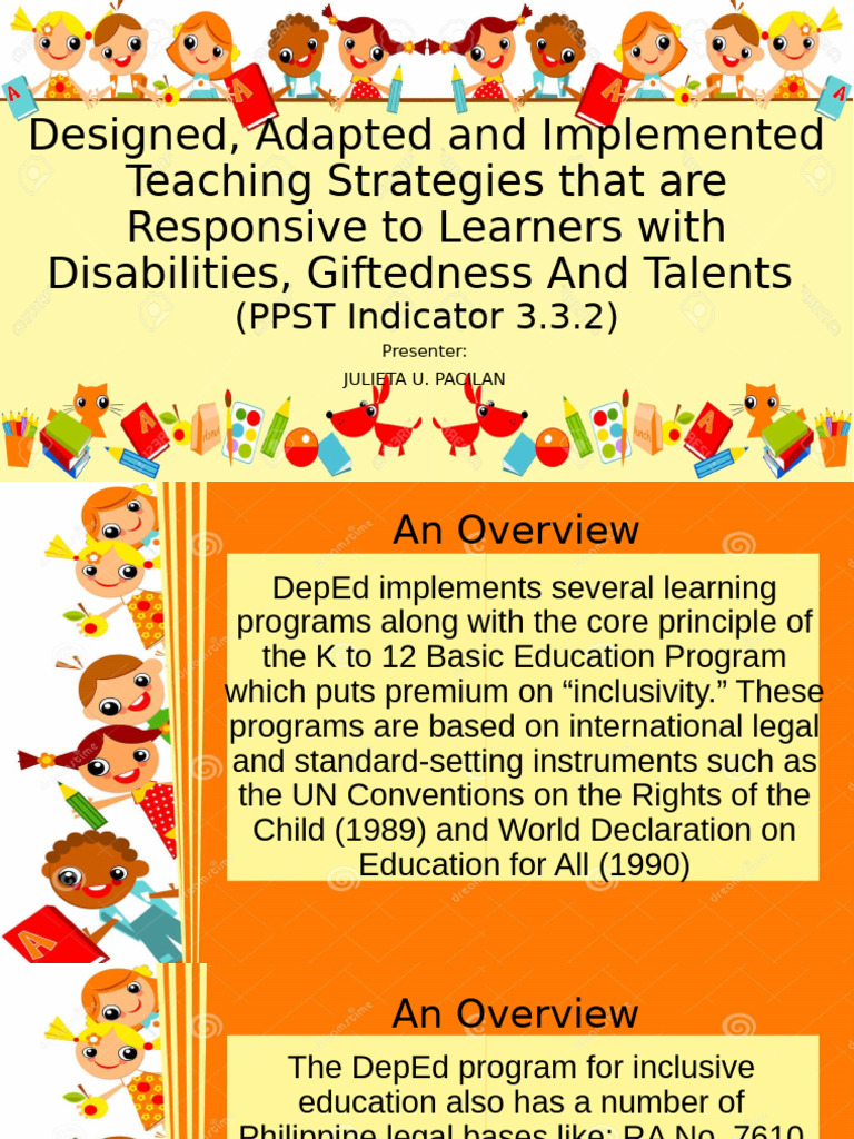Lacpresentation3 240425225328 0f8149a3 | PDF | Gifted Education ...