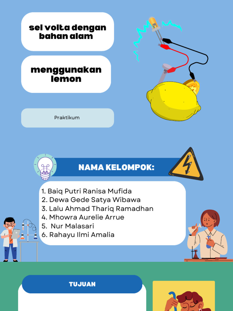 Energi Listrik dari Lemon dalam Sel Volta | PDF
